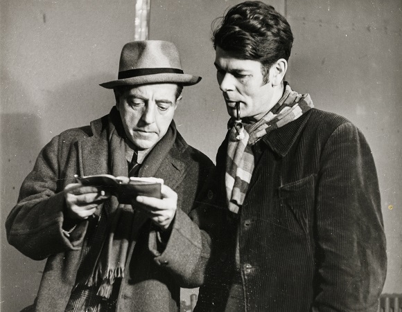 Jacques Prevert et Roger Blin