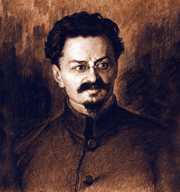 Trotsky, Sergei Pichugin, 1923