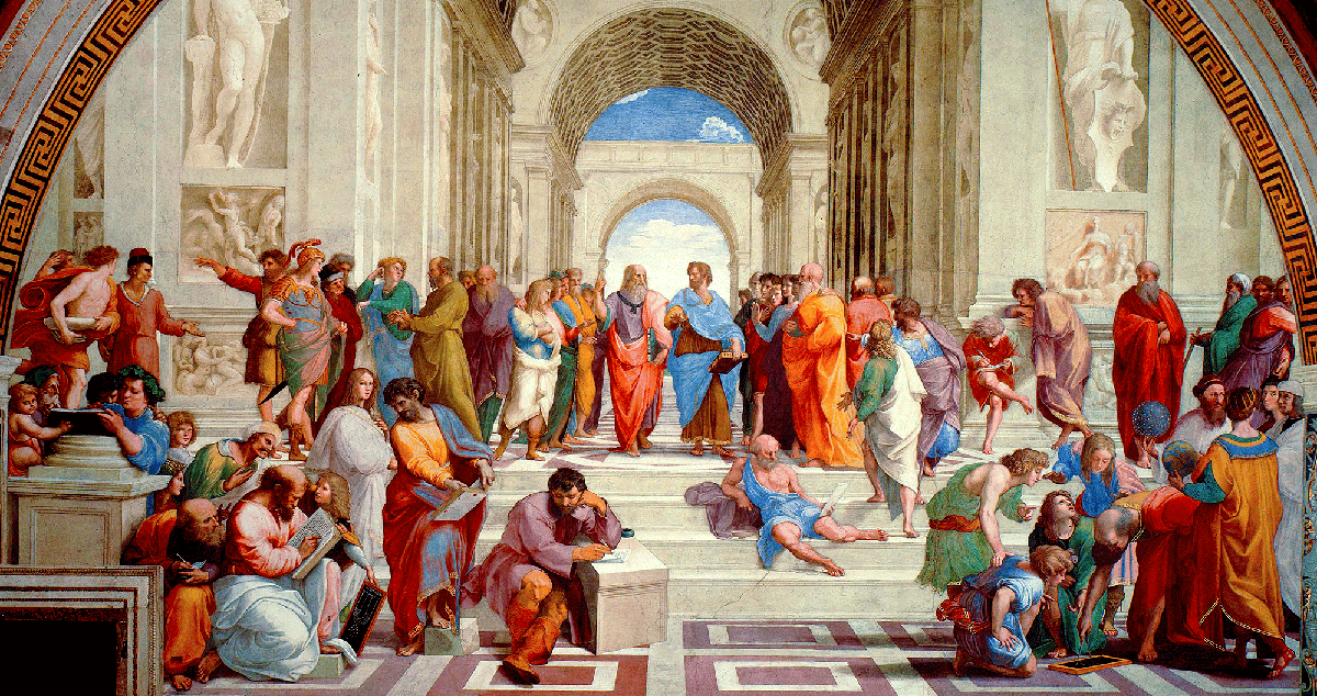 L’École d’Athènes (1511), Raphaël