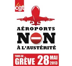Aéroports non à l'austérité