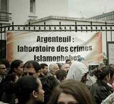 Argenteuil islamophobie
