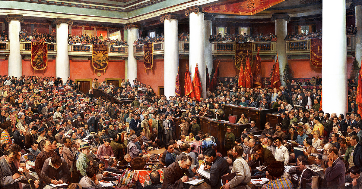 Deuxième congrès du Comintern (1924), Isaak Brodsky