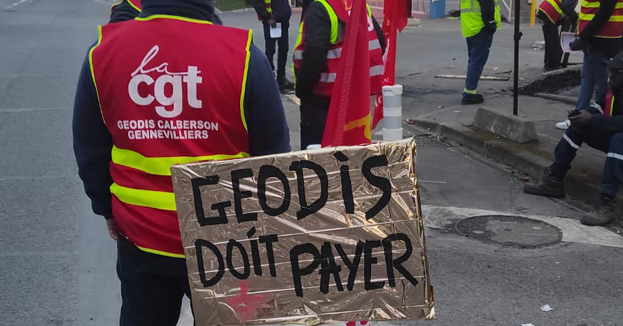 Grève chez Geodis