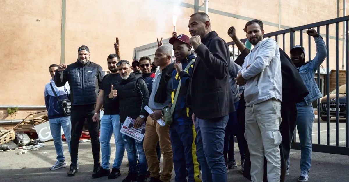 Salariés en grève ID-Logistics