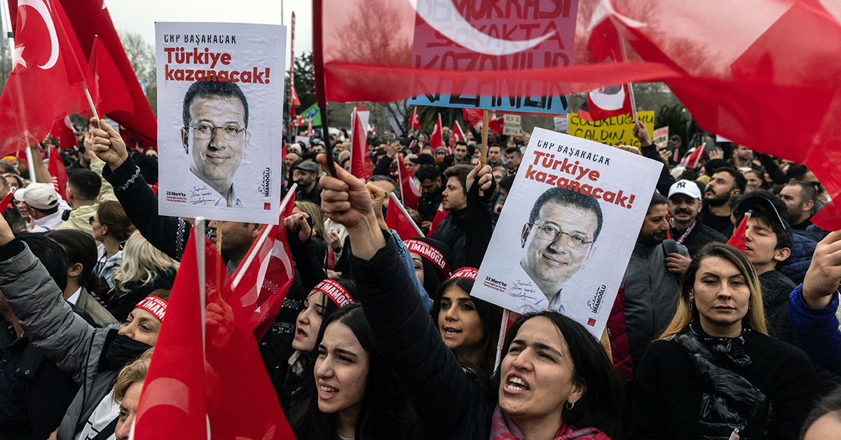 Manif Imamoglu 
