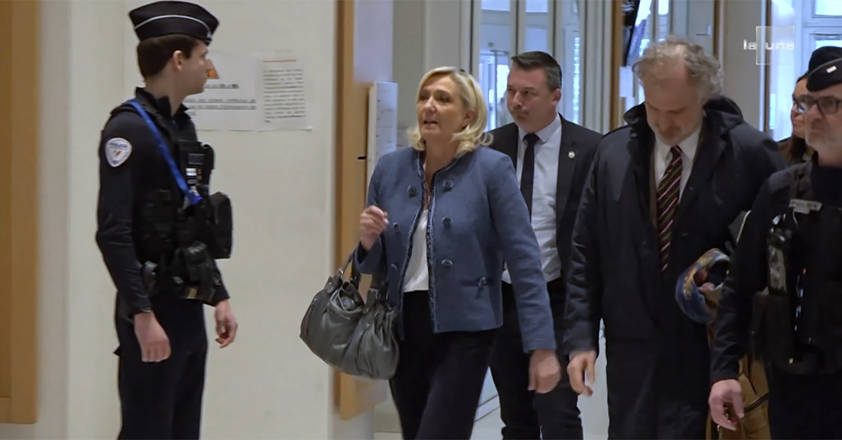 Marine Le Pen Tribunal