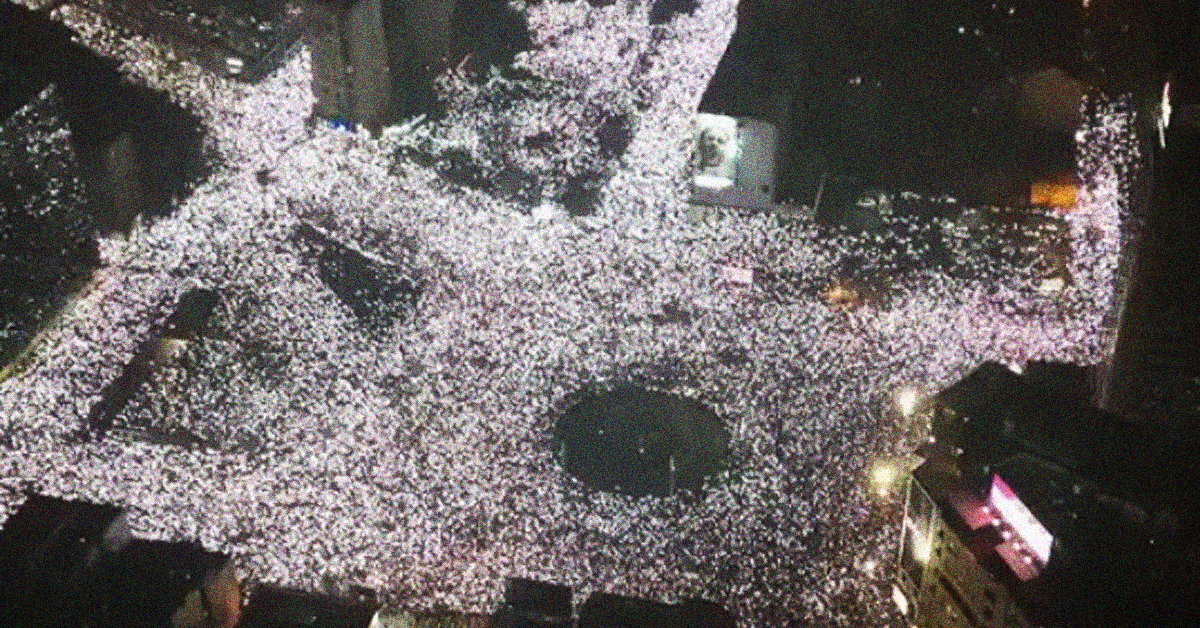 Manifestation Serbie